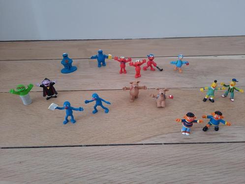 16 verschillende Sesamstraat figuren / poppetjes, Verzamelen, Poppetjes en Figuurtjes, Zo goed als nieuw, Ophalen of Verzenden