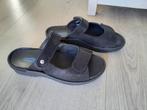 Zwarte Wolky Slippers Maat 38 Echt ZGAN, Slippers, Wolky, Zwart, Ophalen of Verzenden