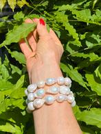 Barok zoetwaterparel armbanden, Sieraden, Tassen en Uiterlijk, Armbanden, Ophalen of Verzenden, Nieuw, Overige materialen