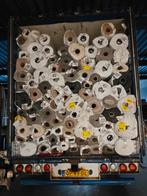 Mooie coupon kleur midden grijs 450 x 500, Ophalen, Nieuw, Minder dan 10 m², Grijs