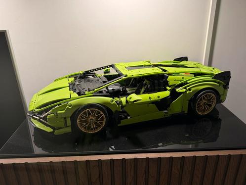 Technic Lamborghini Sian, Hobby en Vrije tijd, Modelbouw | Auto's en Voertuigen, Zo goed als nieuw, Auto, Groter dan 1:32, Overige merken