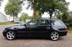 BMW 3-Serie 2.2 I 320 Touring AUT 2003 Zwart (GOED LEZEN!), Auto's, BMW, Achterwielaandrijving, Stoelverwarming, Zwart, Stationwagon