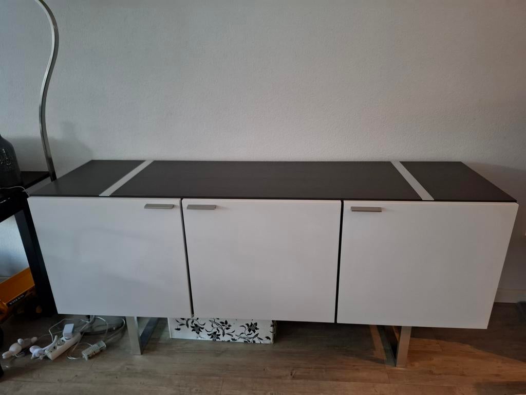 Dressoir, Huis en Inrichting, Kasten | Dressoirs, Ophalen, Gebruikt, 150 tot 200 cm, Metaal