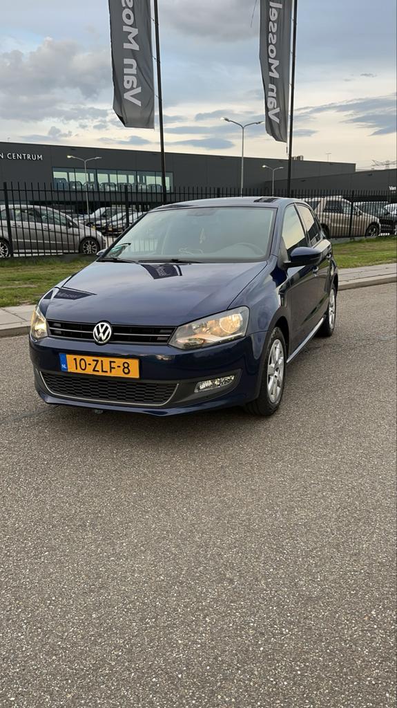 Volkswagen Polo 1.2 TSI highline 2013, Voorwielaandrijving, 40 €/maand, 4 cilinders, Blauw