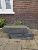 4 grijze betonblokken (60x15x15 cm) - Gratis af te halen, Ophalen, Gebruikt, Blok, Minder dan 25 cm