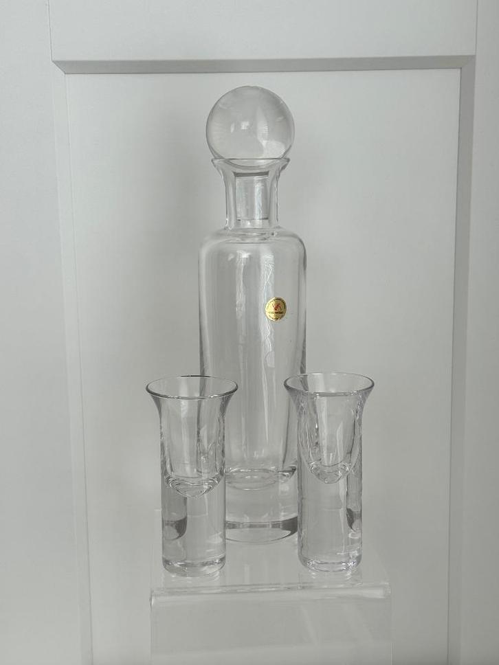 Meydam - Leerdam - Forest - 60er jaren - Karaf 31,5 cm., Antiek en Kunst, Antiek | Glas en Kristal, Verzenden