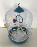 NIEUW Vogelkooi klein rond vogelkooi met accessoires, Ophalen, Nieuw, Metaal, Vogelkooi