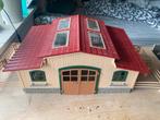 Schleich paardenstal 42195, Ophalen of Verzenden, Zo goed als nieuw, Poppenhuis