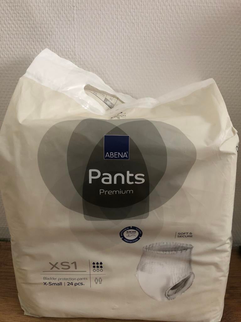 Abena Pants Premium XS1 - Incontinentiebroekjes (24 stuks), Ophalen, Nieuw