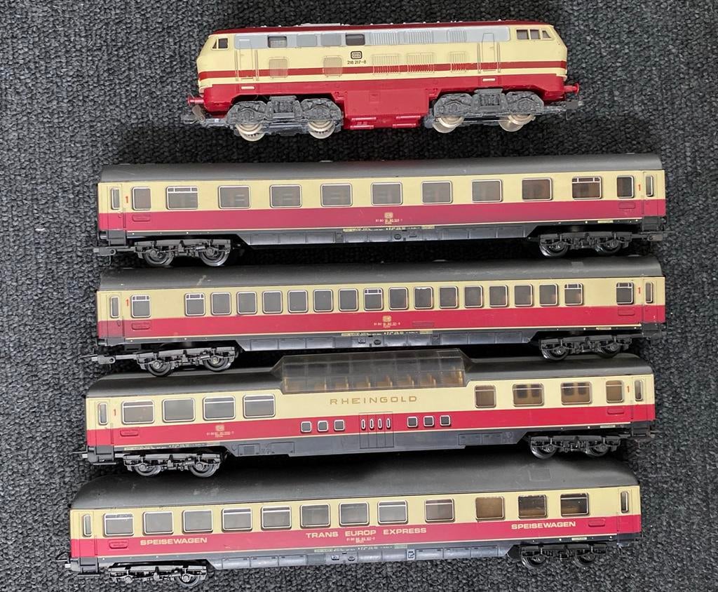 Lima 218 217-8, Gebruikt, Gelijkstroom, Wagon, Ophalen of Verzenden