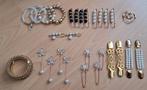 Leuke spelden, armbanden en mouwophouders. Alles is 1 kooo, Ophalen of Verzenden, Zo goed als nieuw, Staal