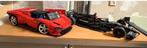 Setje 3 x lego Ferrari daytona, Lamborghini siàn F1 mercedes, Ophalen of Verzenden, Zo goed als nieuw, Complete set, Lego