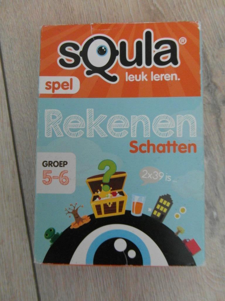 Identity Games Squla Rekenen Schatten Kaartspel, Hobby en Vrije tijd, Gezelschapsspellen | Kaartspellen, Ophalen of Verzenden