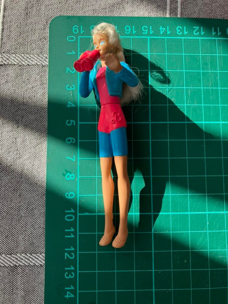 McDonalds vintage speeltje mini Barbie 1994, Ophalen of Verzenden, Gebruikt, Pop