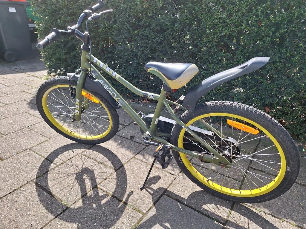 Amigo kinderfietsje, Ophalen