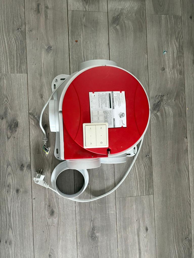 Nieuwe RF afzuiger met slakkenhuis en nieuwe lagers, Doe-het-zelf en Verbouw, Ventilatie en Afzuiging, Ophalen of Verzenden, Nieuw