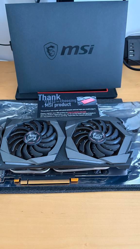 MSI GeForce GTX 1660 Super Gaming X, Computers en Software, Videokaarten, PCI-Express 3, HDMI, GDDR6, Ophalen of Verzenden