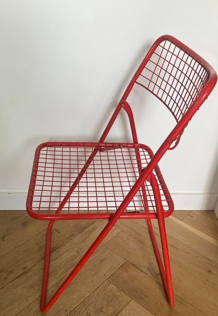 Ted Net stoel ontworpen door Niels Gammelgaard in de 70s, Gebruikt, Ophalen of Verzenden, Midcentury mid century mid-century modern contemporary