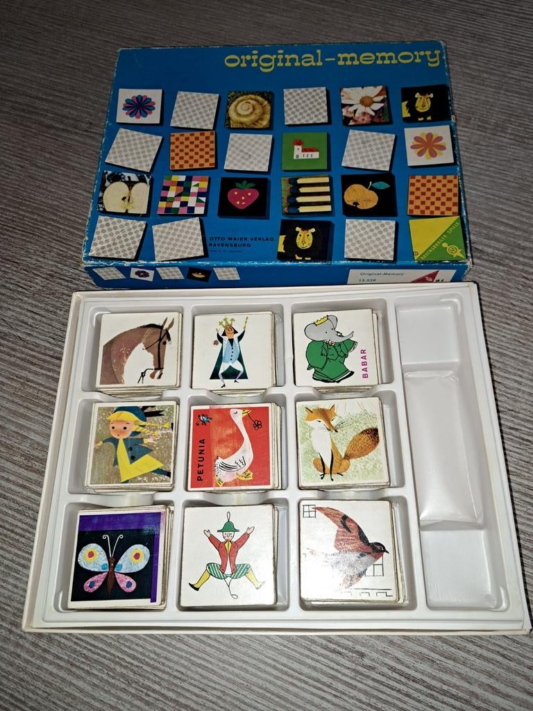 Original Memory spel Ravensburger, Vijf spelers of meer, Ophalen of Verzenden, Gebruikt, Ravensburger