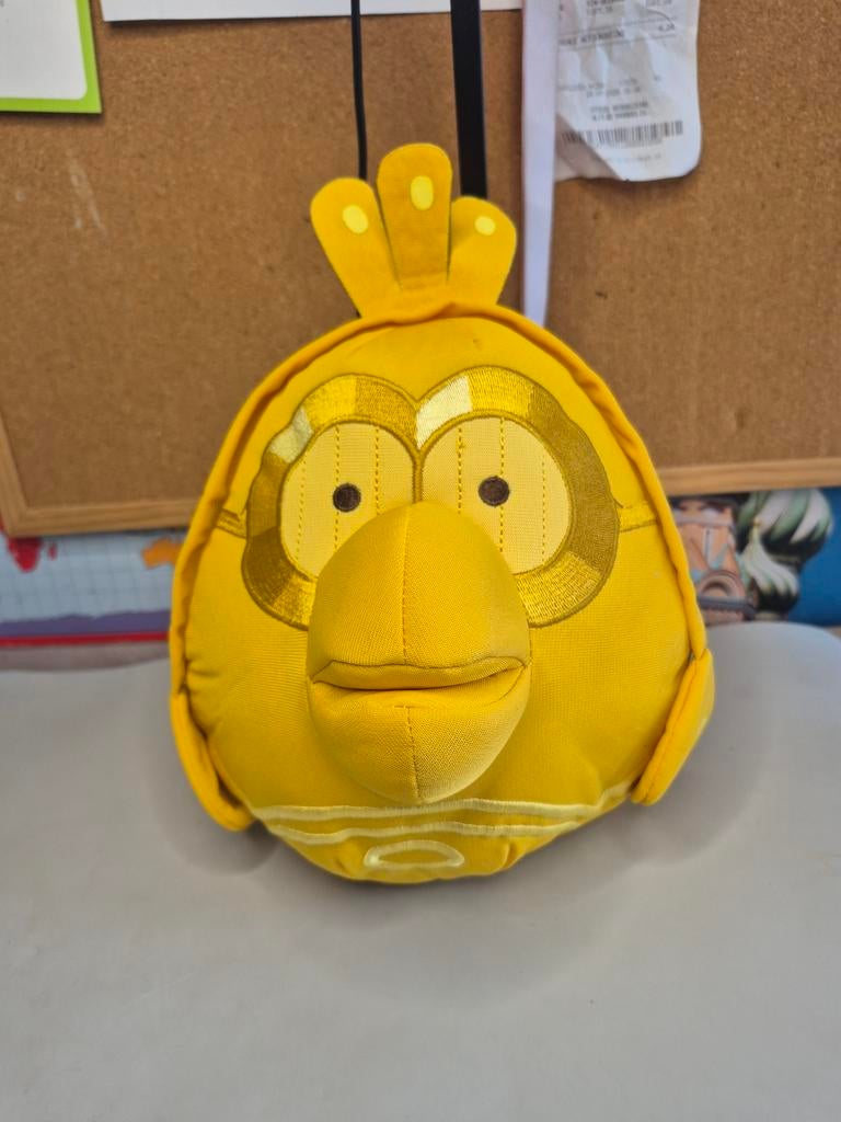 Angry Birds Star Wars C-3PYOLK knuffel, Kinderen en Baby's, Speelgoed | Knuffels en Pluche, Gebruikt, Overige merken, Geel, Overige typen