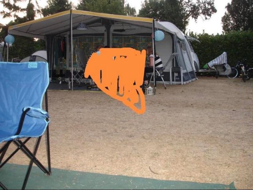 Panoramaluifel met zijwanden, Caravans en Kamperen, Caravan accessoires, Ophalen, Gebruikt