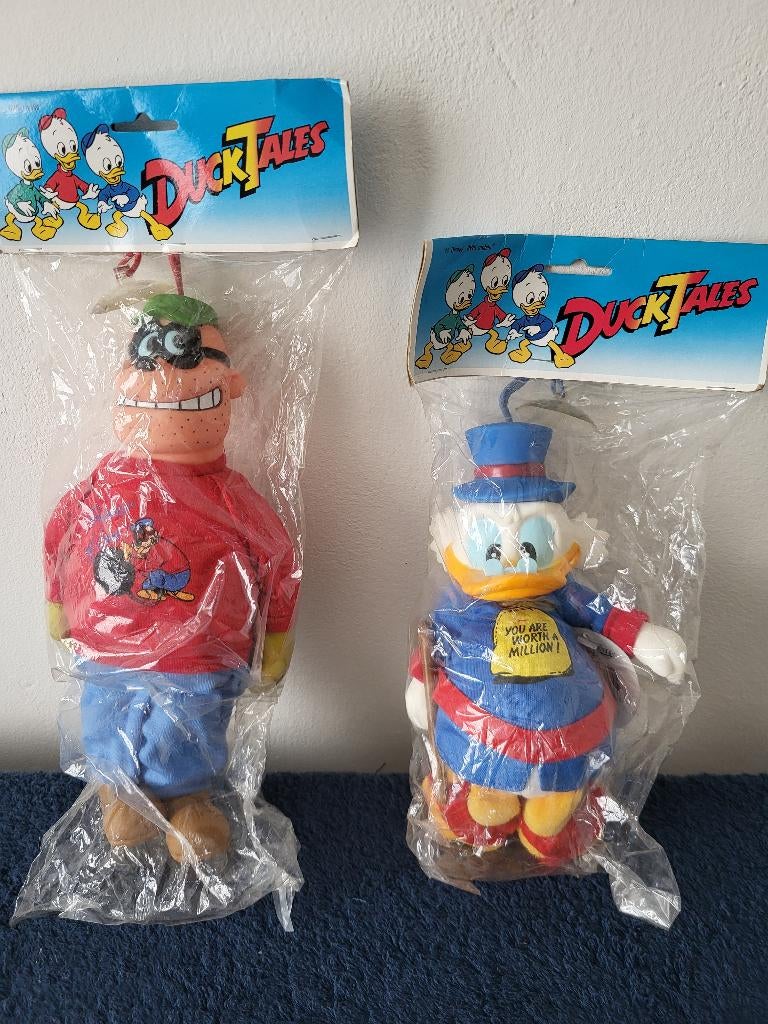 originele disney 1 x Dagobert Duck + 1 x Zware Jongens NIEUW, Verzenden, Overige figuren, Nieuw, Overige typen
