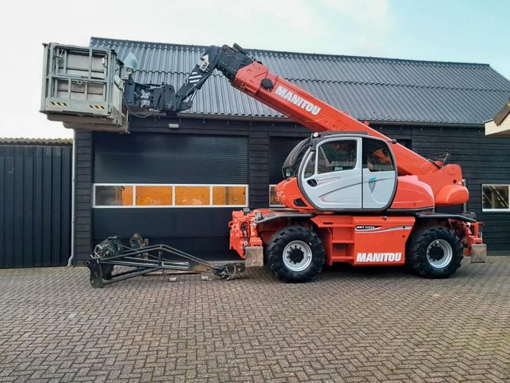 Manitou MRT 2150 Plus Privilege Remote - Manbasket - Winch, Zakelijke goederen, Machines en Bouw | Kranen en Graafmachines, Verreiker