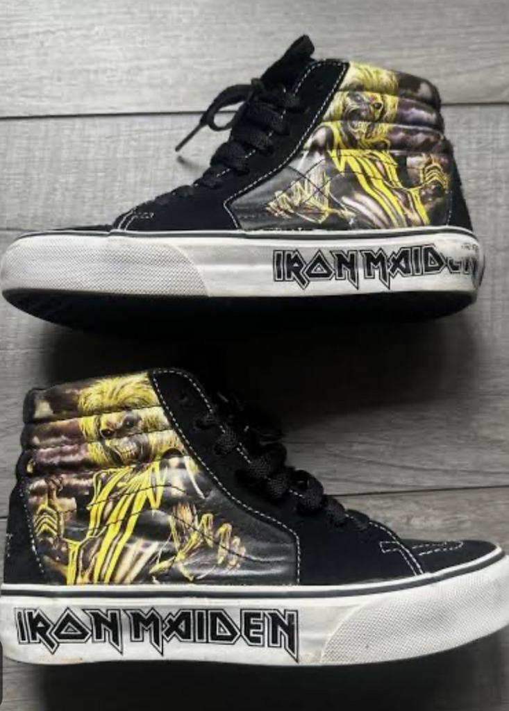 Vans Iron Maiden sneakers, Ophalen of Verzenden, Zo goed als nieuw