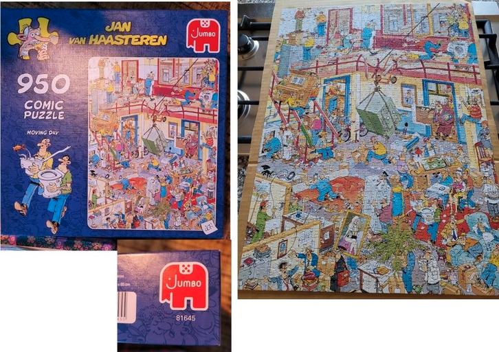 PUZZELS JAN VAN HAASTEREN, Hobby en Vrije tijd, Denksport en Puzzels, Zo goed als nieuw, Legpuzzel, 500 t/m 1500 stukjes, Ophalen of Verzenden