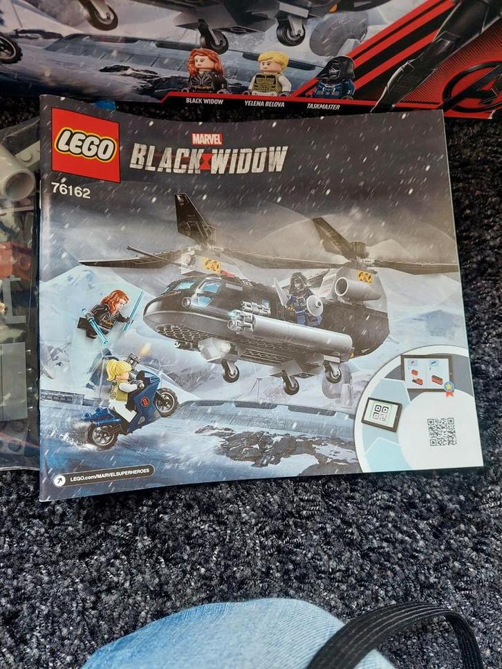 Black Widow 76162, Kinderen en Baby's, Speelgoed | Duplo en Lego, Zo goed als nieuw, Lego, Complete set, Ophalen of Verzenden
