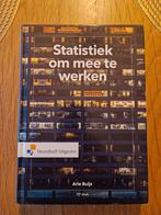 Statistiek om mee te werken - Arie Buijs, Arie Buijs, Zo goed als nieuw, Beta, HBO