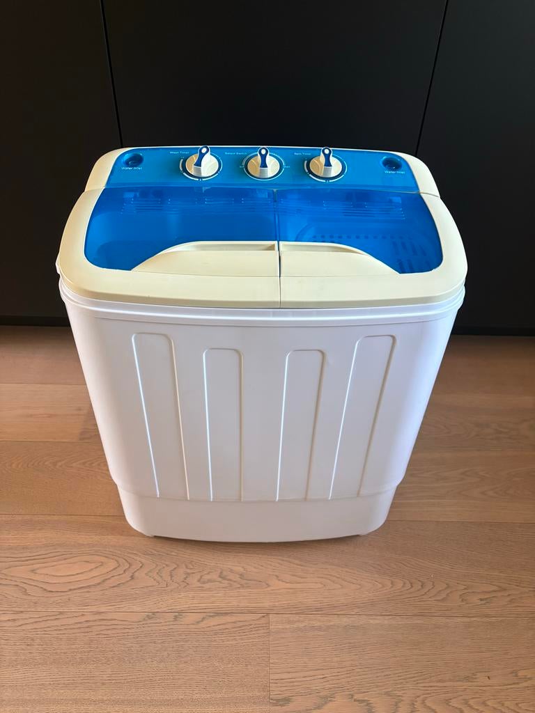 Compacte Mini Wasmachine voor op de camping, Witgoed en Apparatuur, Minder dan 1200 toeren, Minder dan 85 cm, Minder dan 4 kg