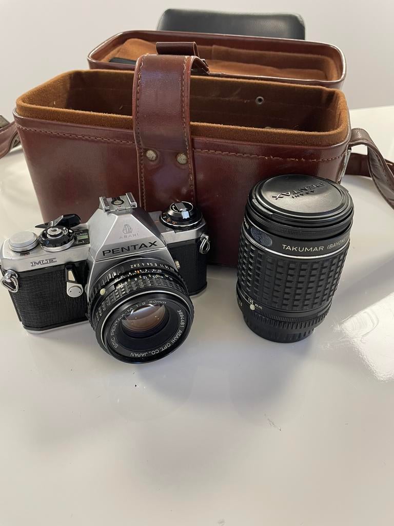 Pentax ME analoge camera, Ophalen of Verzenden, Gebruikt, Spiegelreflex, Pentax