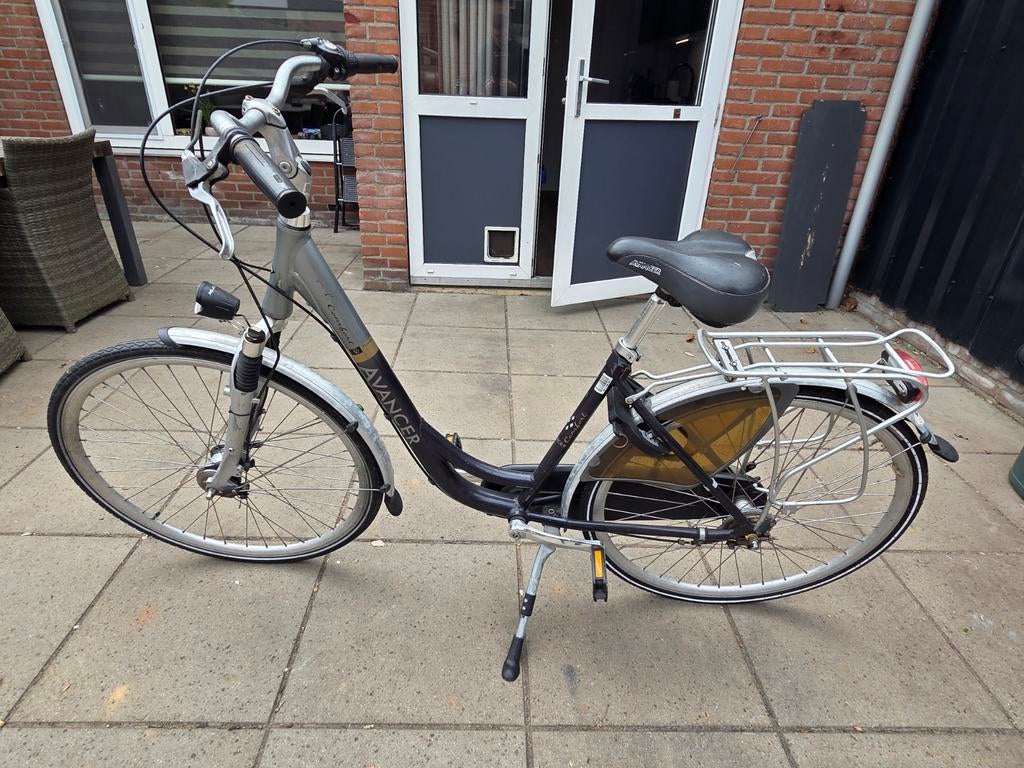 Avancer damesfiets - Comfortabel en betrouwbaar, Gebruikt, Velgrem, Versnellingen, 50 tot 53 cm