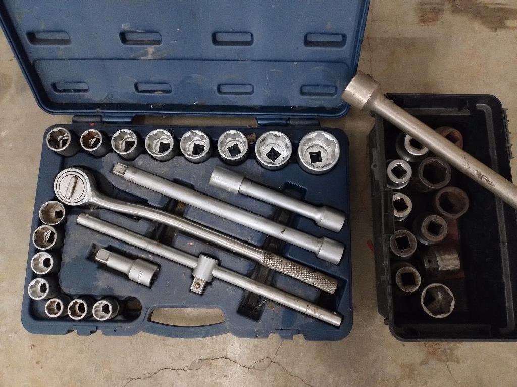 doppenset, Doe-het-zelf en Verbouw, Gereedschap | Handgereedschap, Ophalen, Gebruikt
