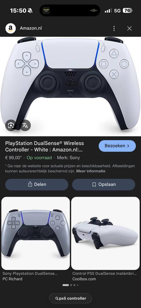 Ps5 controller gezocht bdm 010/020!, Spelcomputers en Games, Spelcomputers | Sony PlayStation 5, Ophalen of Verzenden, Zo goed als nieuw