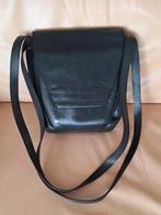 Zwarte lederen Creation Gabrielle schoudertas 25x28cm, Overige merken, Gebruikt, Zwart, Ophalen of Verzenden