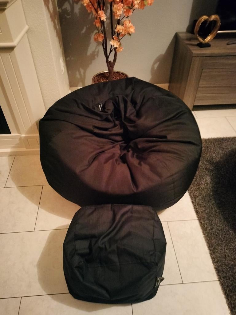 Zitzak, Ophalen, Zo goed als nieuw, Zwart