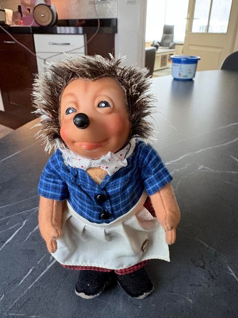 Steiff vintage Egel Poppetje, Antiek en Kunst, Antiek | Speelgoed, Ophalen of Verzenden