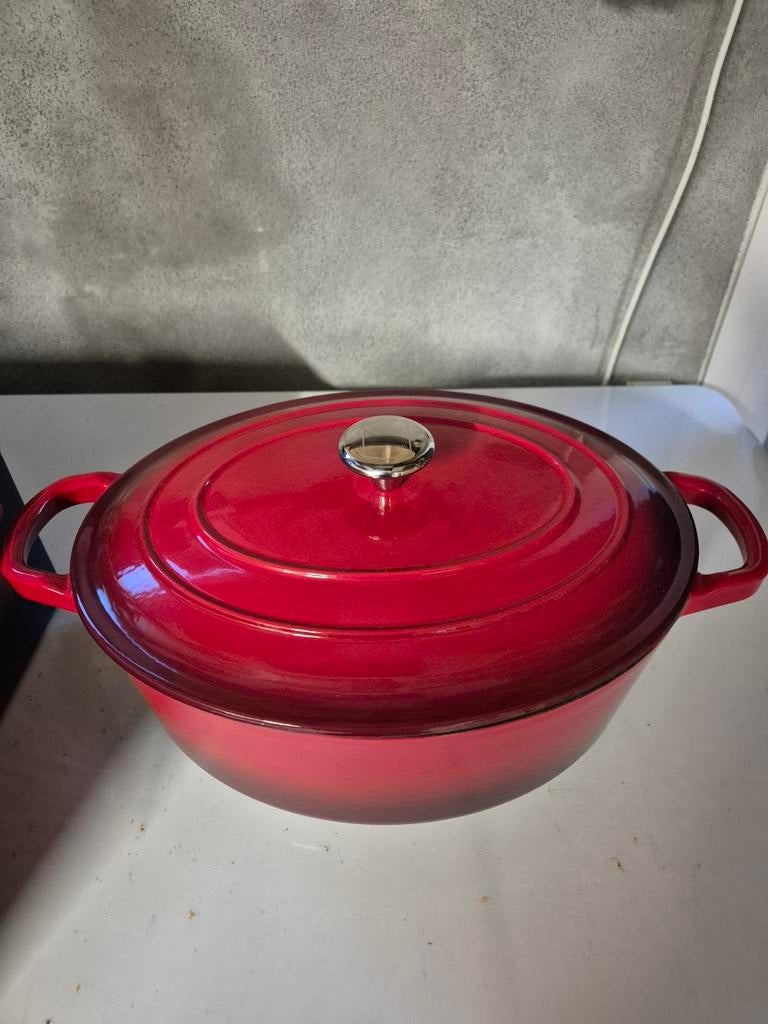 Braadpan ovaal MPRO, Huis en Inrichting, Ophalen, Gietijzer, Nieuw, Keramische plaat