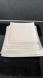 Serviesset vierkant, Huis en Inrichting, Ophalen of Verzenden, Zo goed als nieuw