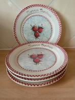 4 gebaksbordjes Jet ter Steege Summer Sweetness, Ophalen of Verzenden