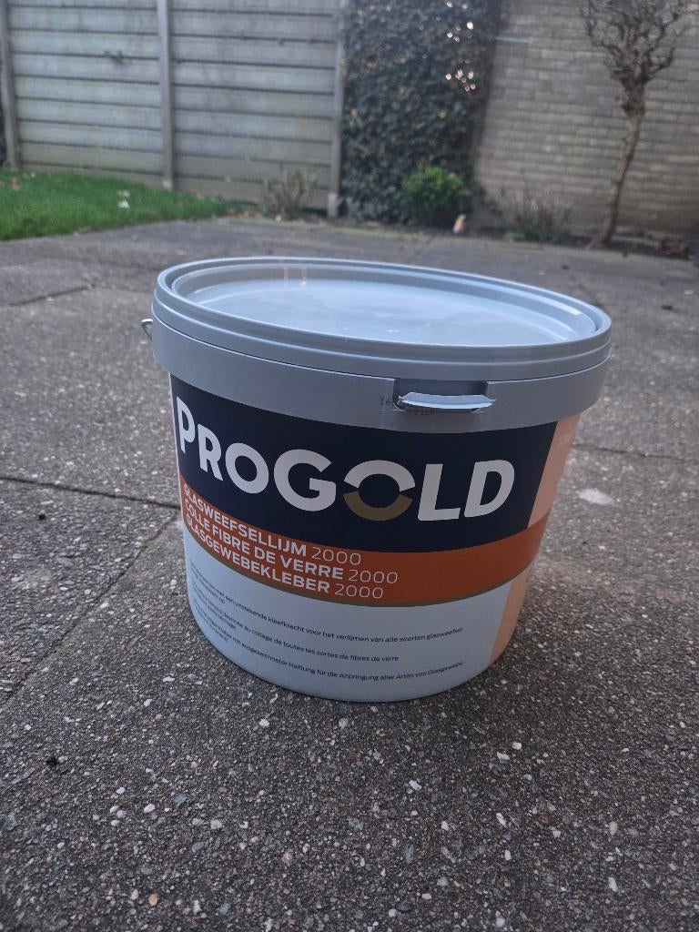 Progold P2000 glasweefsellijm, 5 tot 10 liter, Ophalen of Verzenden, Zo goed als nieuw, Wit