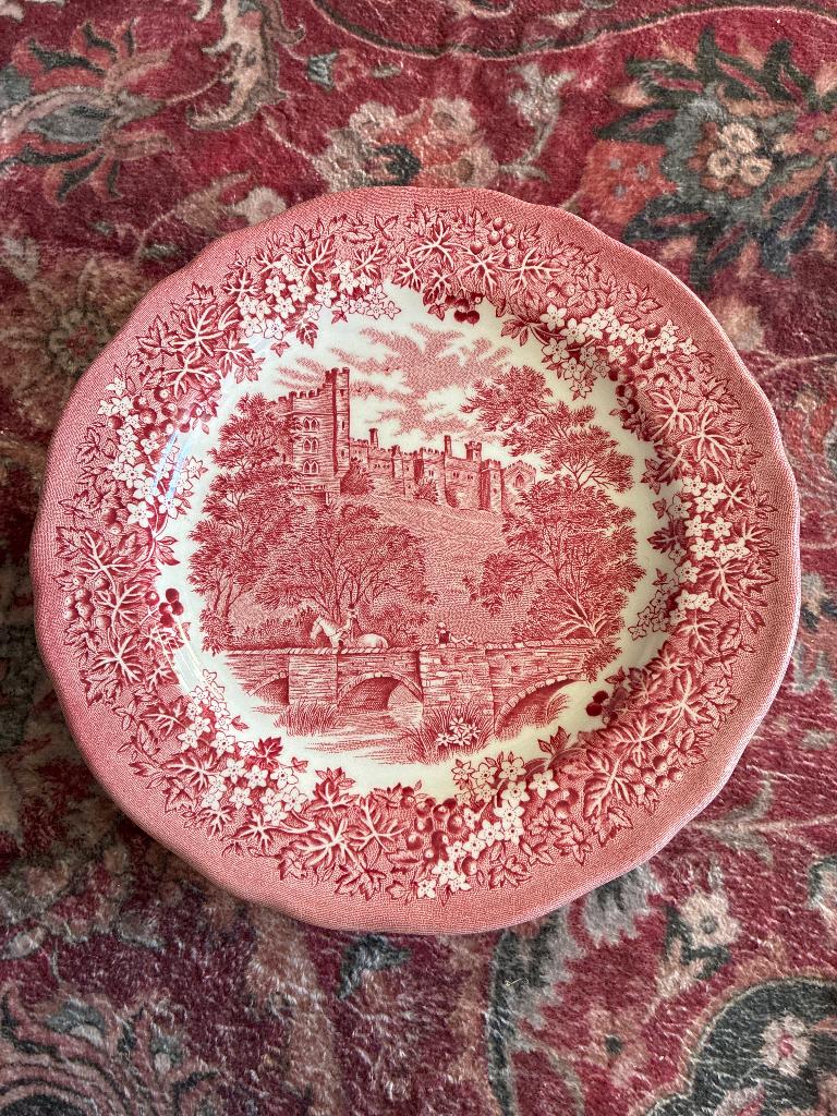 English Ironstone ontbijtborden, Ophalen