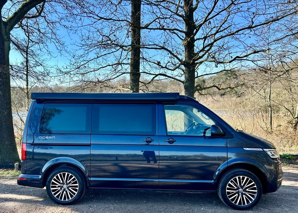 Volkswagen T 6.1 California Ocean 2020 198 pk automaat, Caravans en Kamperen, Automaat, Volkswagen, Vloeistofverwarming, Diesel