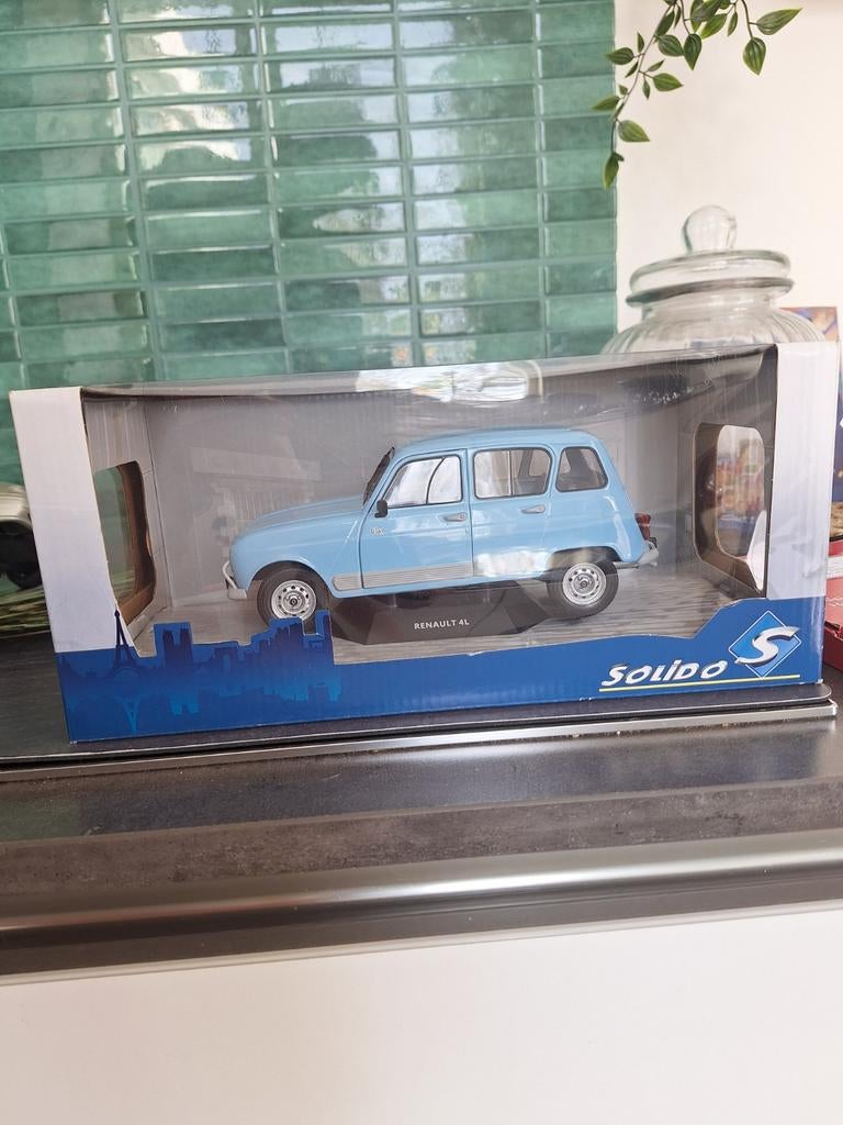 Renault 4L Solido modelauto, Ophalen of Verzenden