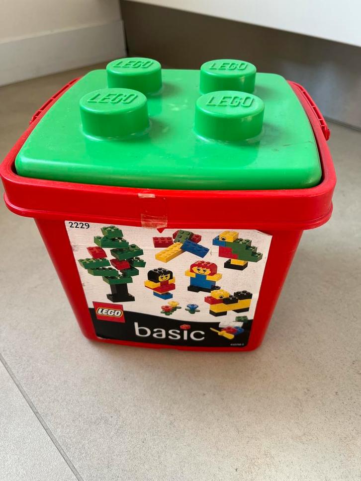 Lego Basic set 2229 - Complete set in opbergdoos, Kinderen en Baby's, Speelgoed | Duplo en Lego, Gebruikt, Lego, Complete set