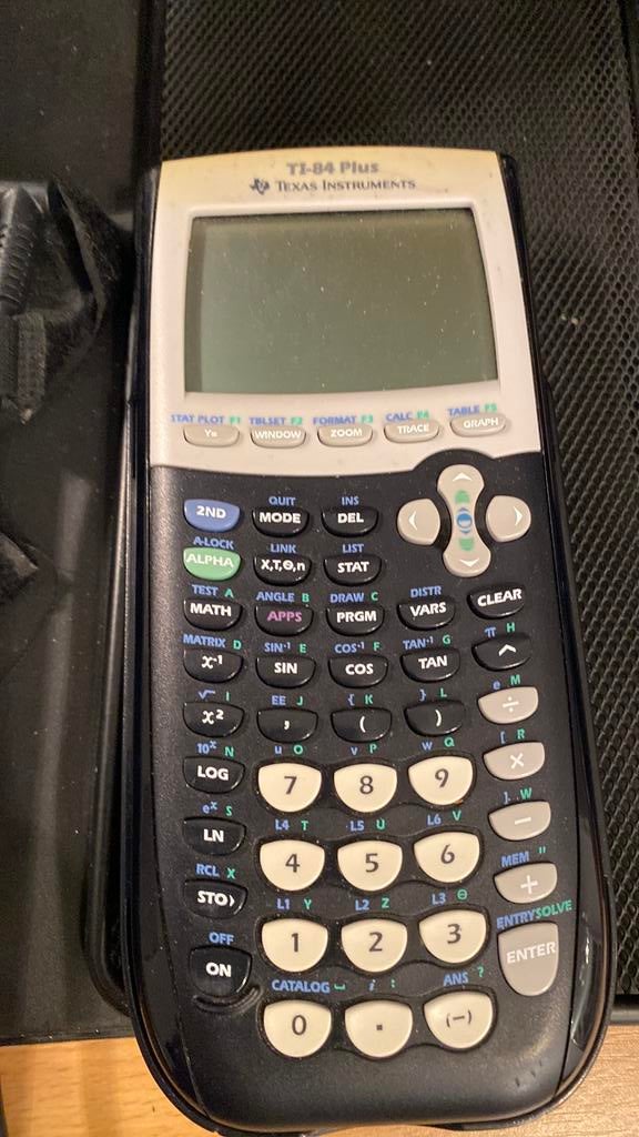 Grafische Texas rekentypen TI 84+, Diversen, Rekenmachines, Ophalen of Verzenden, Grafische rekenmachine, Zo goed als nieuw