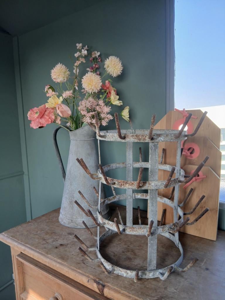 Frans flessenrekje, pinnenrek, Huis en Inrichting, Ophalen of Verzenden