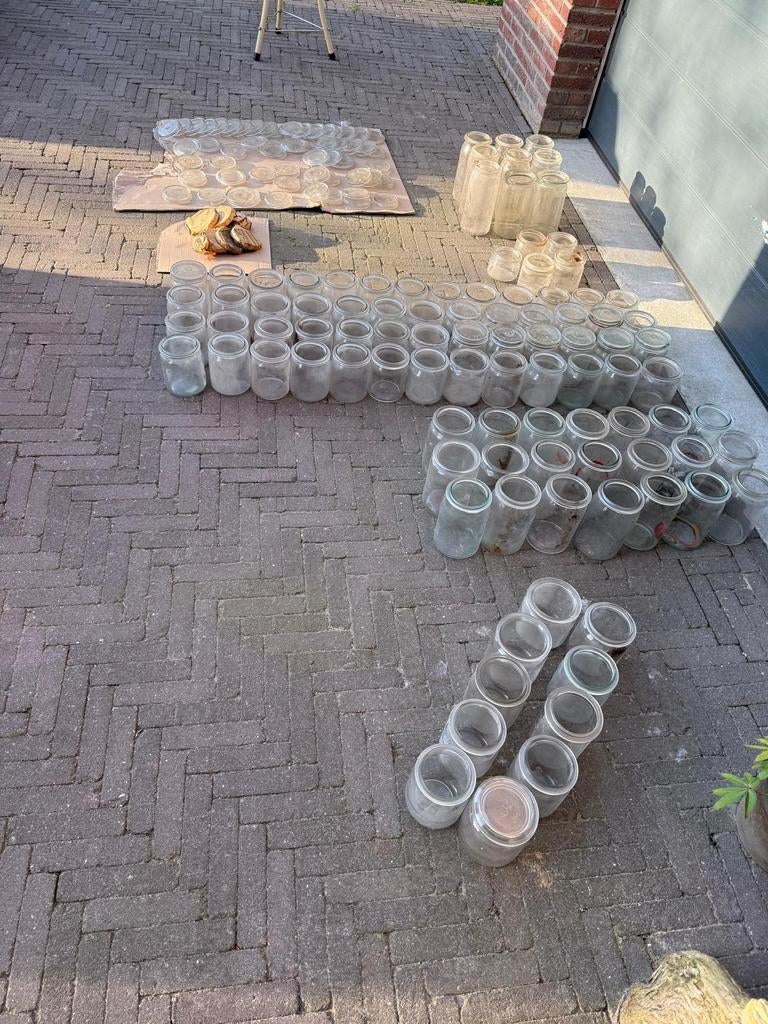 Vintage Vegla Weck Inmaakpotten - 100 stuks, Ophalen